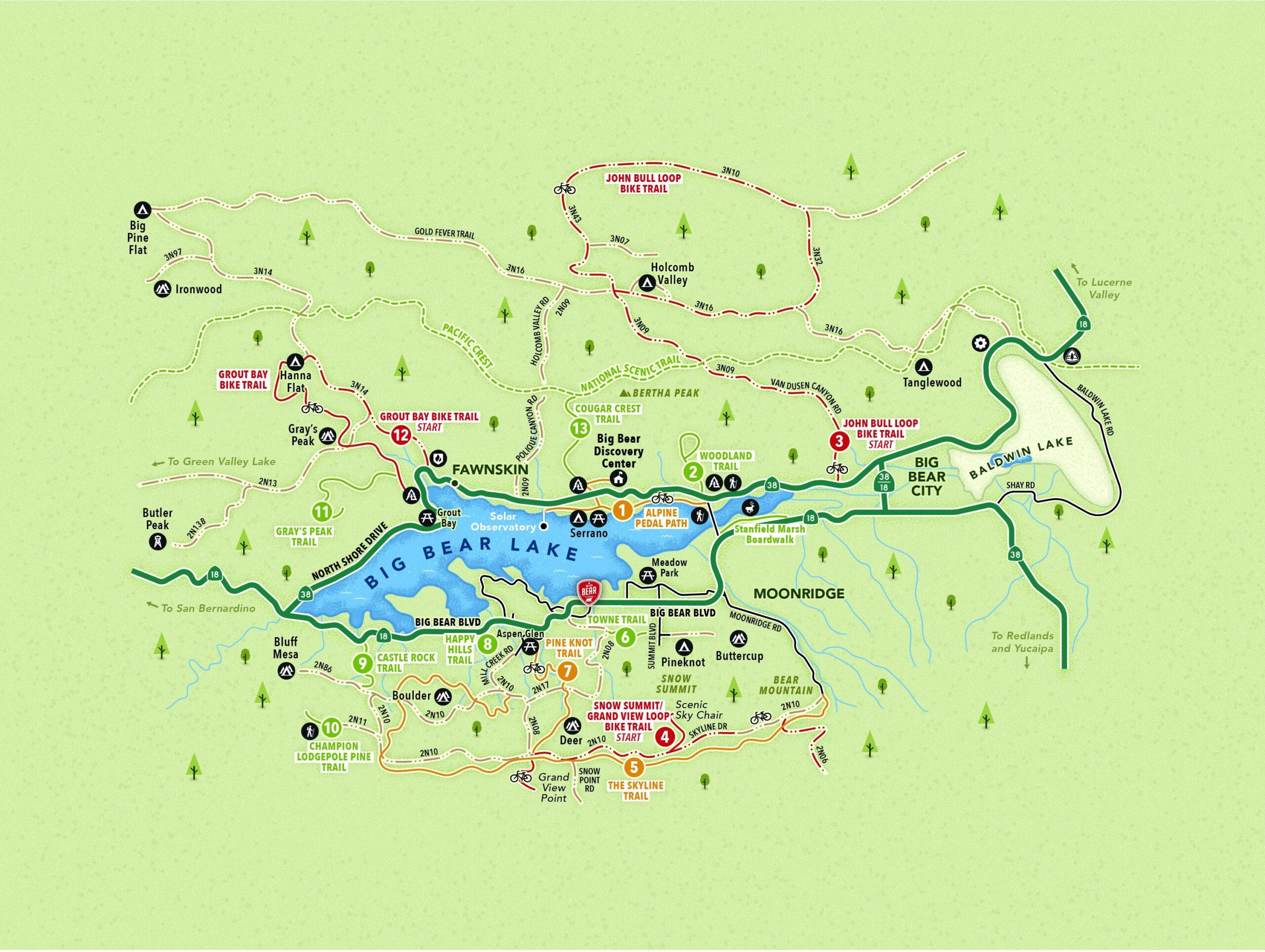 Best Hiking Trails in Big Bear Ca