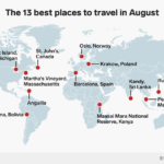 Best Places to Visit in August in the World