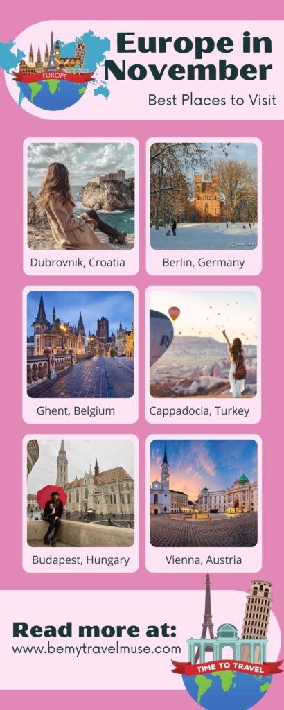 Best Places to Visit in Europe November
