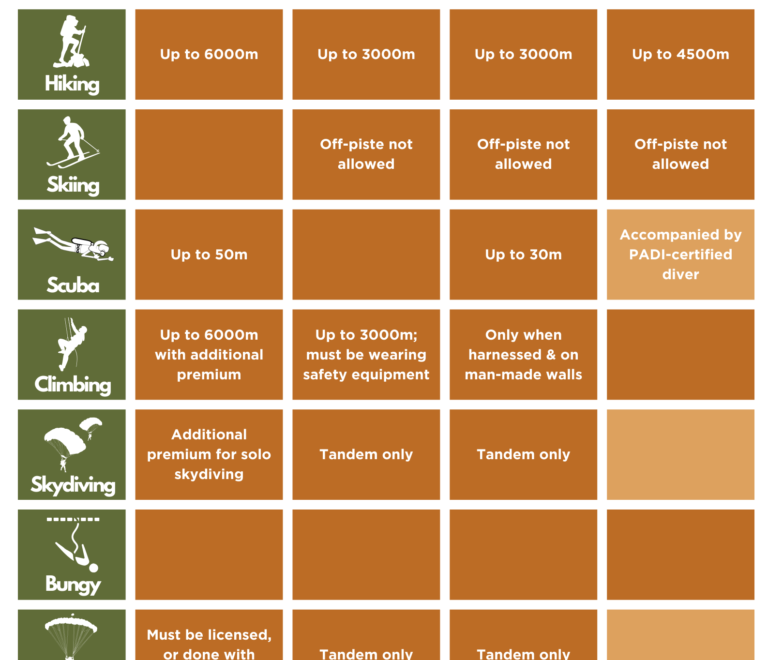 Best Travel Insurance for Diving