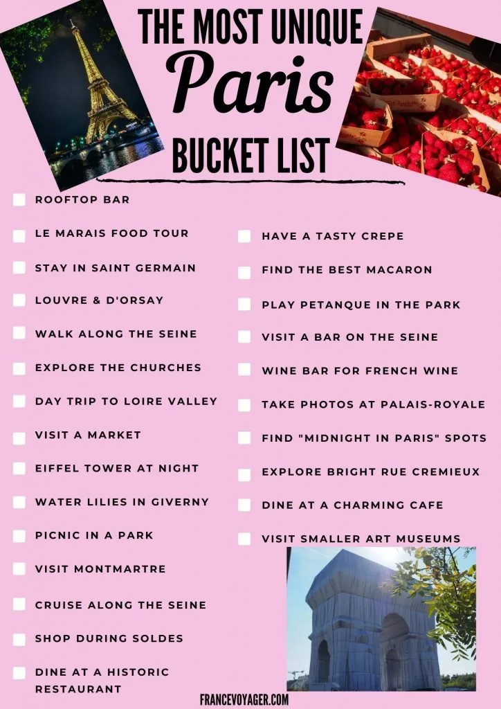 Crazy Things to Do in Paris