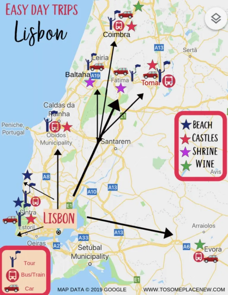 Day Trips from Lisbon by Train