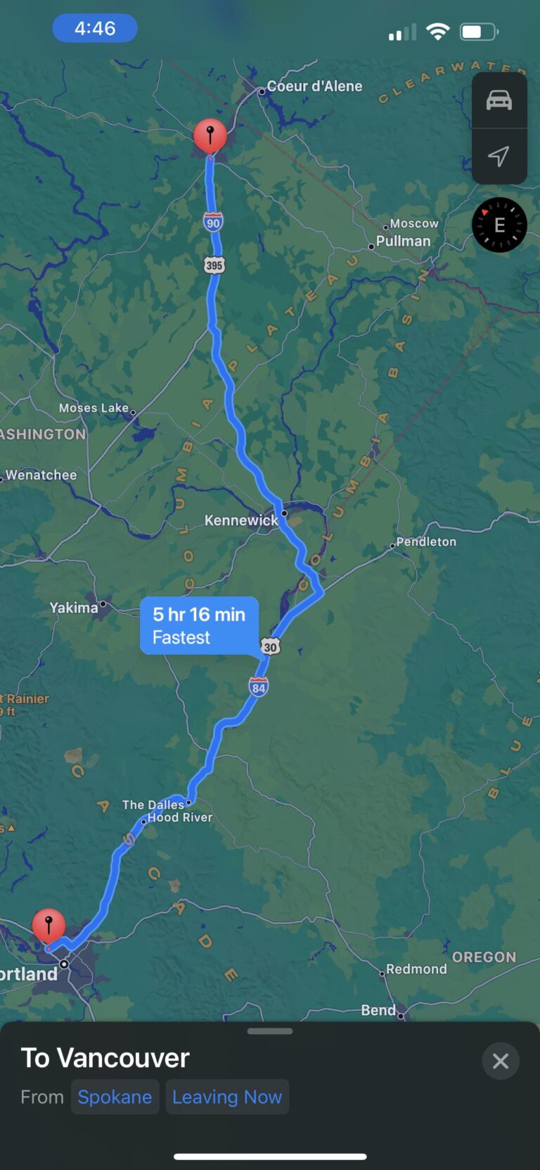 Day Trips from Spokane Washington