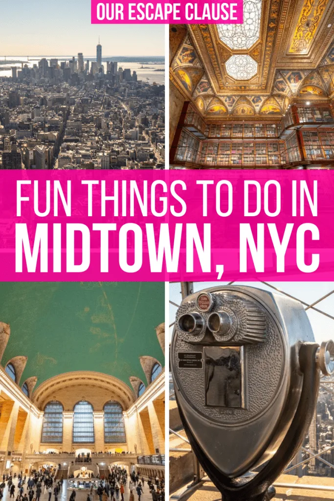 Fun Things to Do in Midtown Nyc