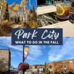 Things to Do in Park City Utah in October