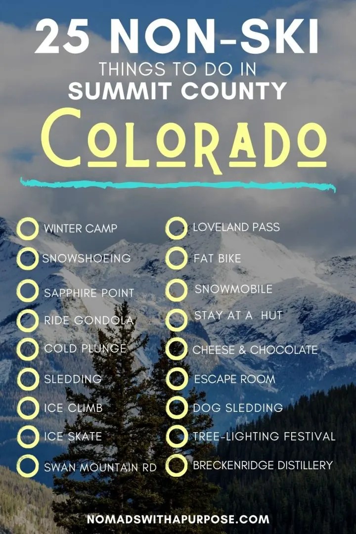 Things to Do in Summit County Colorado